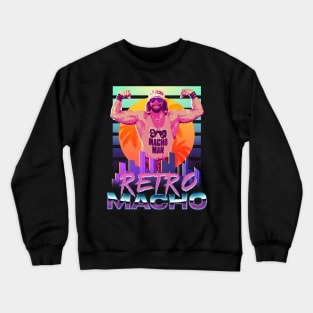 Retro Macho Crewneck Sweatshirt